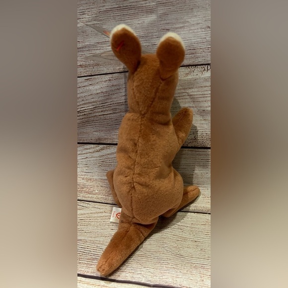 Ty Beanie Baby 1996 Pouch Kangaroo - Picture 3 of 7